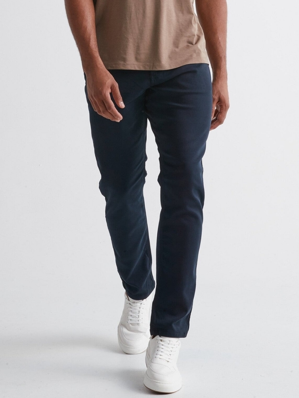 DU/ER No Sweat Pants Size 34 Navy Blue Chino